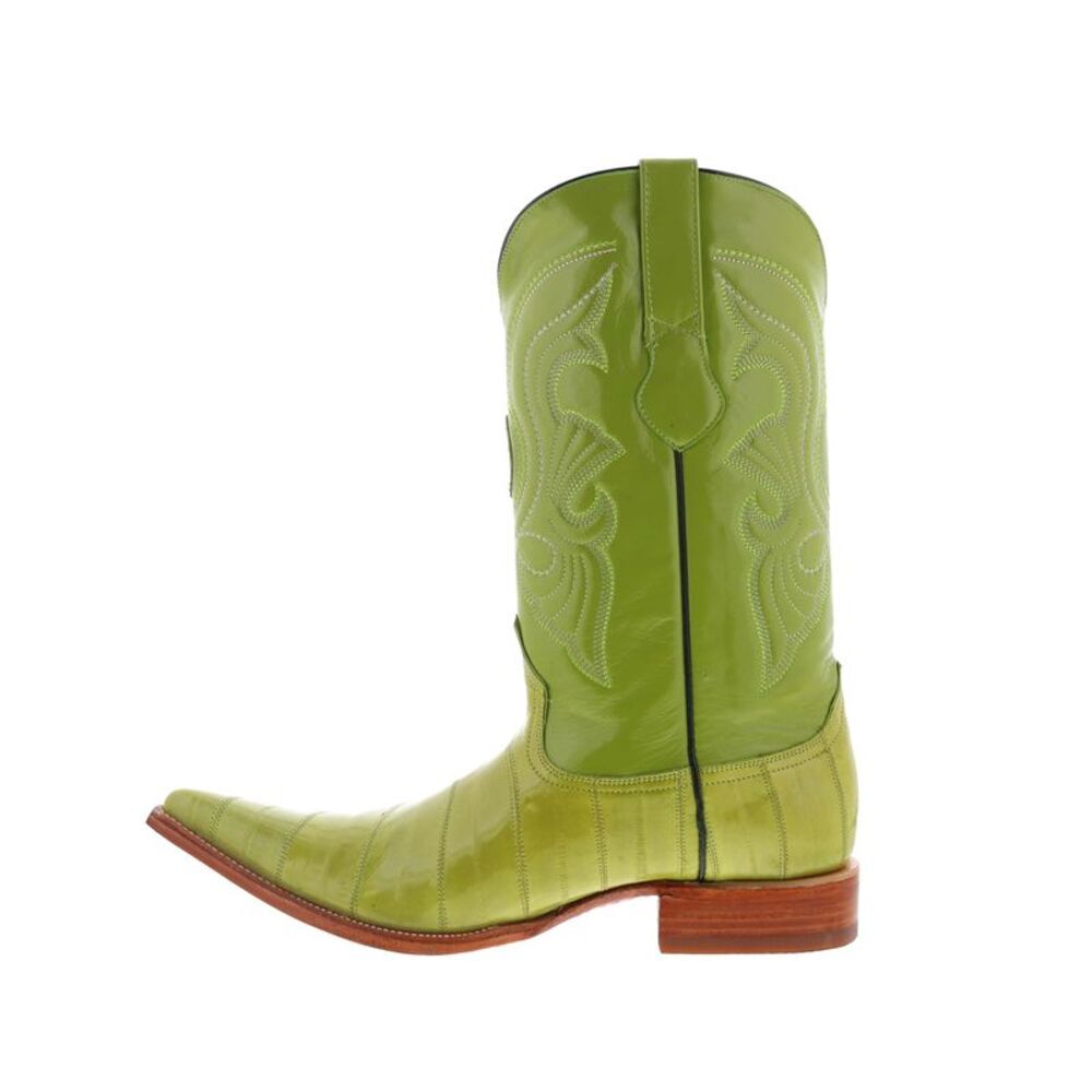 Los Altos Mens EEL Boots XXX-Toe Green Boots (NWT) - Picture 5 of 7